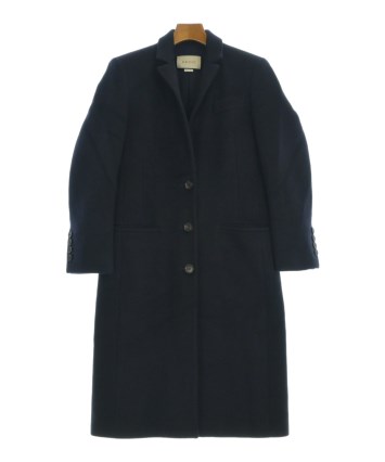 GUCCI（グッチ）チェスターコート 紺 サイズ:42(M位) レディース