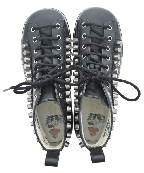 GUCCI（グッチ）ブーツ 黒 サイズ:34 1/2(21cm位) レディース/2200650956209