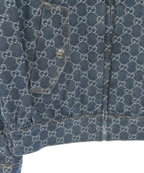GUCCI（グッチ）ブルゾン 青 サイズ:40(M位) レディース/2200651103015