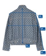 GUCCI（グッチ）ブルゾン 青 サイズ:40(M位) レディース/2200651103015