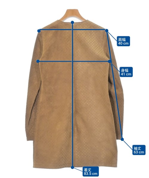 GUCCI（グッチ）ワンピース 茶 サイズ:40(M位) レディース/2200651103039