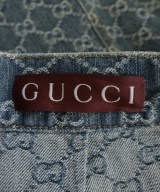 GUCCI（グッチ）ひざ丈スカート 青 サイズ:38(S位) レディース/2200651103046