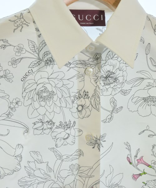 GUCCI（グッチ）ブラウス 白 サイズ:38(S位) レディース/2200651103053