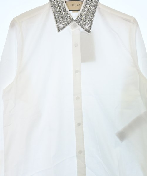 GUCCI（グッチ）ドレスシャツ 白 サイズ:15(M位) メンズ/2200651103060