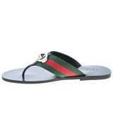 GUCCI（グッチ）サンダル 緑 サイズ:UK10 1/2(29cm位) メンズ/2200651103107