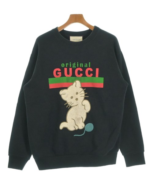GUCCI(グッチ)スウェット 黒 サイズ:S/2200651137027