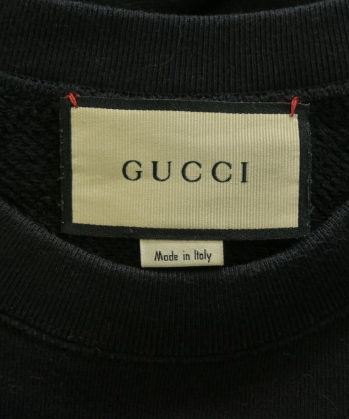 GUCCI（グッチ）スウェット 黒 サイズ:S メンズ/2200651137027