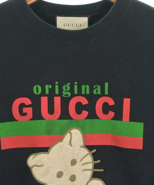 GUCCI（グッチ）スウェット 黒 サイズ:S メンズ/2200651137027