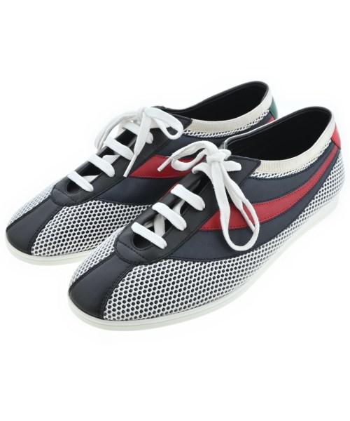 GUCCI(グッチ)スニーカー 紺 サイズ:UK7(25.5cm位)/2200651143011