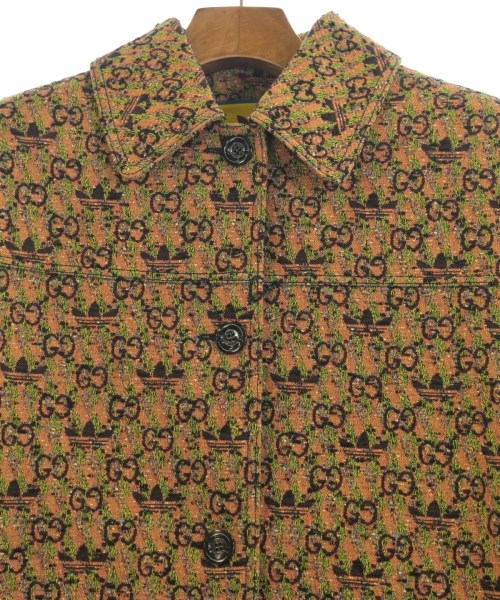 GUCCI（グッチ）ステンカラーコート オレンジ サイズ:40(M位) レディース/2200651204026