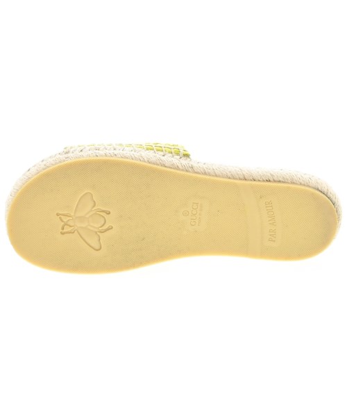 GUCCI（グッチ）サンダル 緑 サイズ:EU37(23.5cm位) レディース/2200651204330