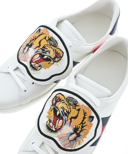 GUCCI（グッチ）スニーカー 白 サイズ:UK9 1/2(28cm位) メンズ/2200651363013