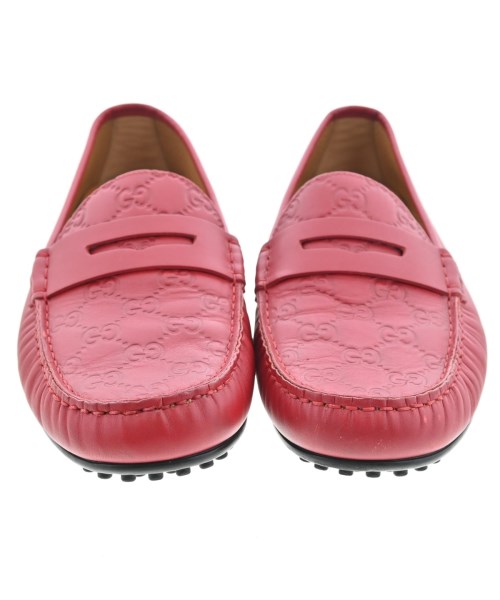 GUCCI（グッチ）ビジネス・ドレスシューズ 赤 サイズ:9(27.5cm位) メンズ/2200651728065