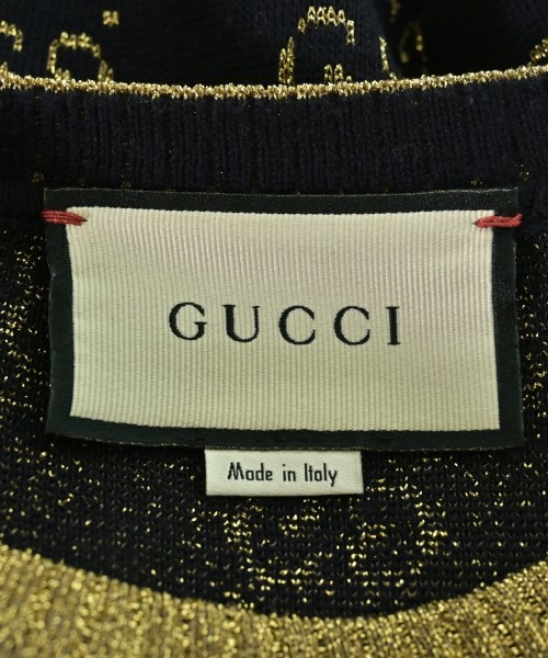 GUCCI（グッチ）ニット・セーター 紺 サイズ:S レディース/2200651814195