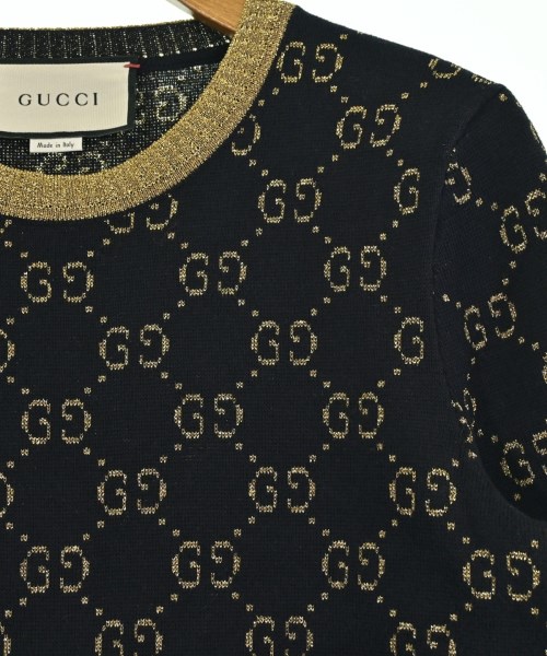 GUCCI（グッチ）ニット・セーター 紺 サイズ:S レディース/2200651814195