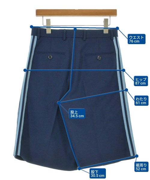 GUCCI（グッチ）ショートパンツ 紺 サイズ:44(S位) メンズ/2200641426094