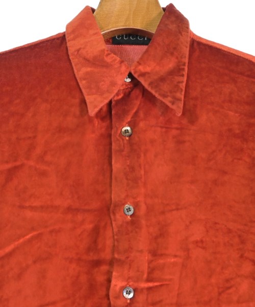 GUCCI（グッチ）カジュアルシャツ オレンジ サイズ:39(M位) メンズ/2200645035094