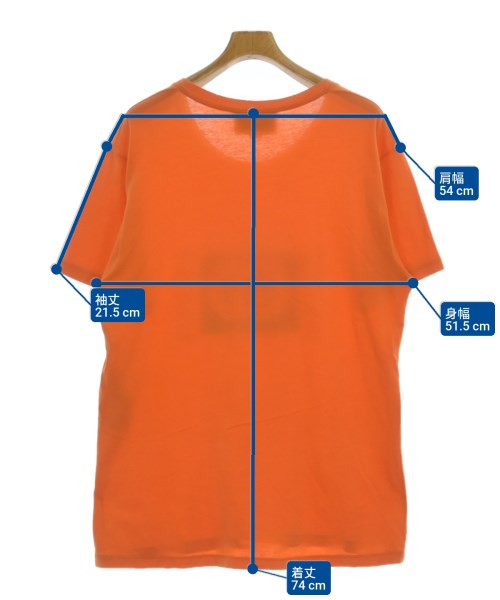 GUCCI（グッチ）Tシャツ・カットソー オレンジ サイズ:M メンズ/2200651967075