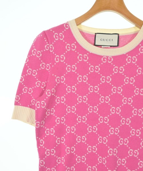 GUCCI（グッチ）ニット・セーター ピンク サイズ:-(M位) レディース/2200652452419