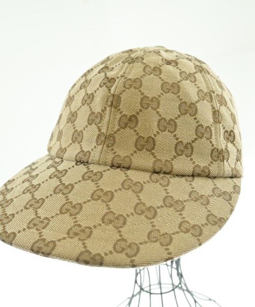 GUCCI（グッチ）キャップ 茶 サイズ:XL レディース/2200652454239