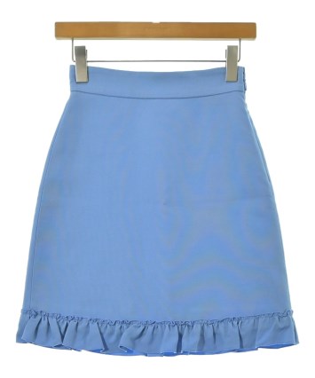 GUCCI（グッチ）ミニスカート 青 サイズ:36(XS位) レディース