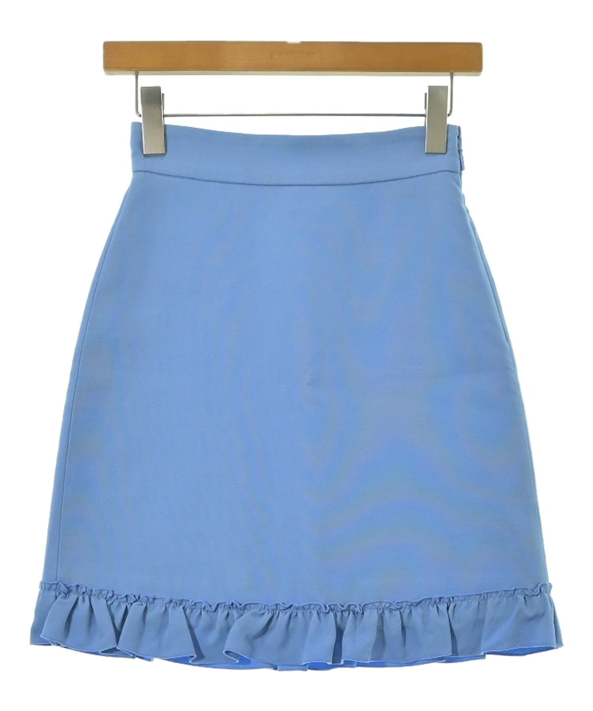 GUCCI（グッチ）ミニスカート 青 サイズ:36(XS位) レディース