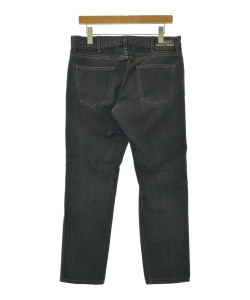 GUCCI（グッチ）デニムパンツ 黒 サイズ:34(XXL位) レディース/2200652112092