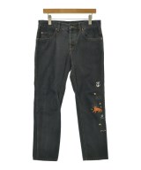 GUCCI（グッチ）デニムパンツ 黒 サイズ:34(XXL位) レディース/2200652112092