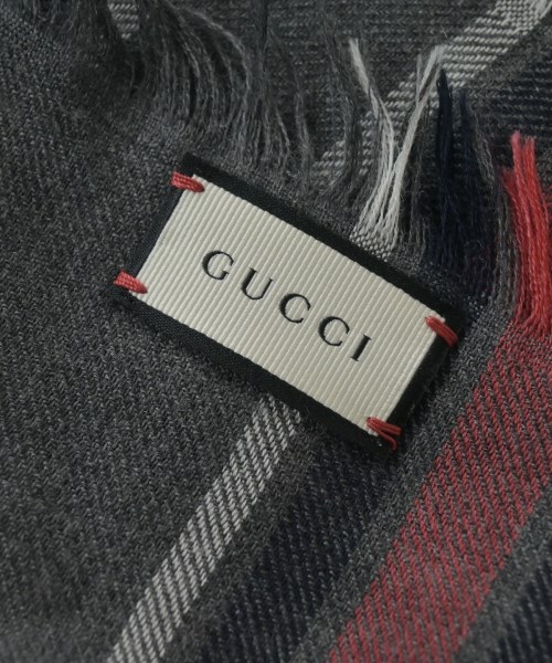 GUCCI（グッチ）マフラー グレー サイズ:- レディース/2200652612103