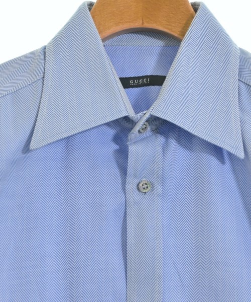 GUCCI（グッチ）カジュアルシャツ 青 サイズ:38(S位) メンズ/2200652799064