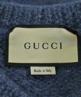 GUCCI（グッチ）ニット・セーター 青 サイズ:M メンズ/2200652842050