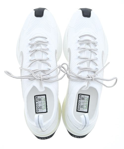 GUCCI（グッチ）スニーカー 白 サイズ:11 1/2(30cm位) メンズ/2200653386010