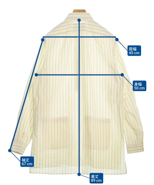 GUCCI（グッチ）カジュアルシャツ 白 サイズ:44(S位) メンズ/2200653097053
