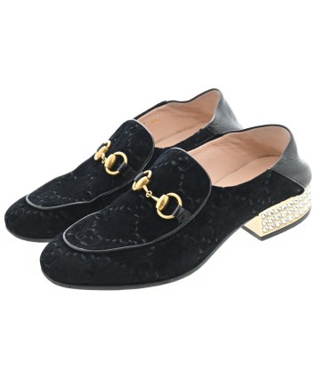 GUCCI(グッチ)ドレスシューズ/ローファー 黒 サイズ:EU37(23.5 GUCCI(グッチ)ドレスシューズ/ローファー 黒 サイズ:EU37(23.5