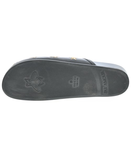 GUCCI（グッチ）サンダル 黒 サイズ:UK8 1/2(27cm位) メンズ/2200653595399