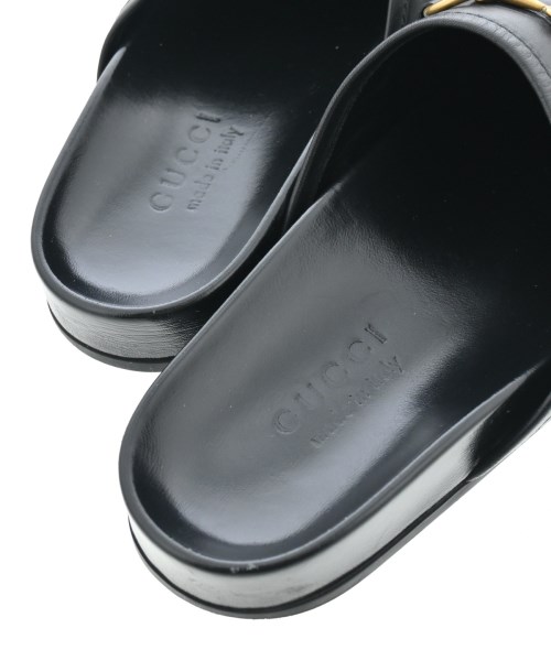 GUCCI（グッチ）サンダル 黒 サイズ:UK8 1/2(27cm位) メンズ/2200653595399