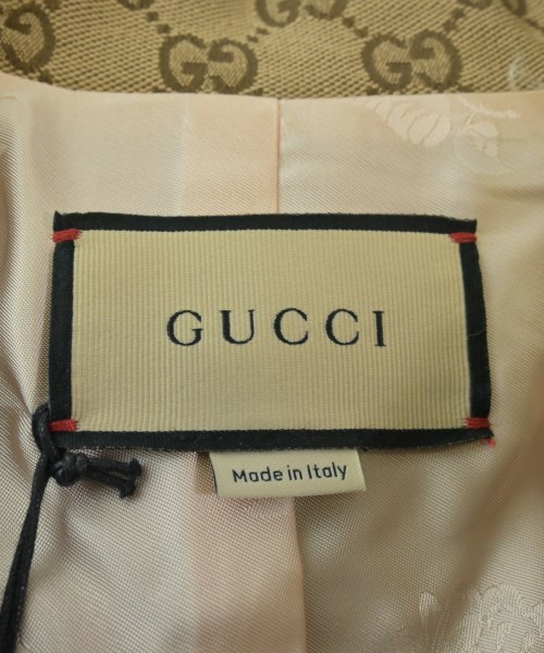 GUCCI（グッチ）ジャケット ベージュ サイズ:38(S位) レディース/2200654110010