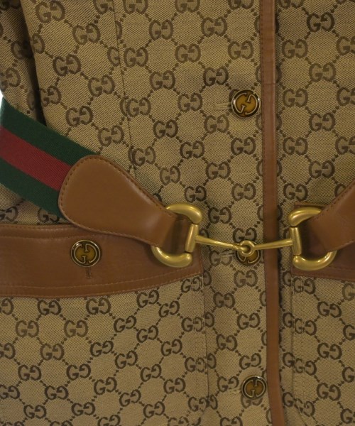 GUCCI（グッチ）ジャケット ベージュ サイズ:38(S位) レディース/2200654110010