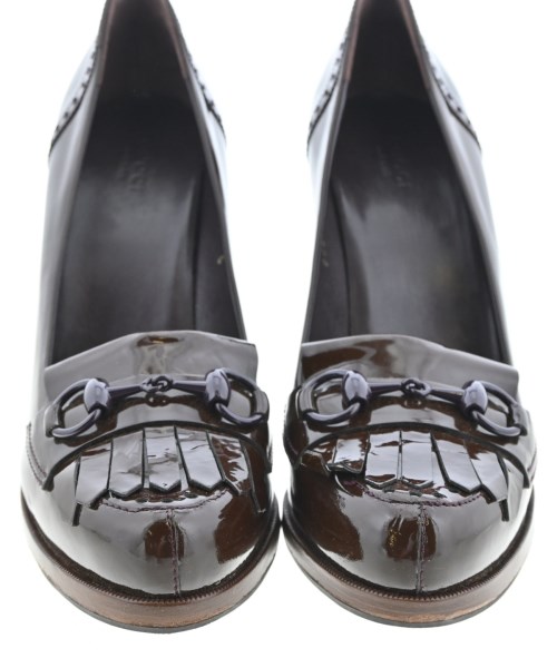 GUCCI（グッチ）パンプス 茶 サイズ:EU39(25.5cm位) レディース/2200654124192