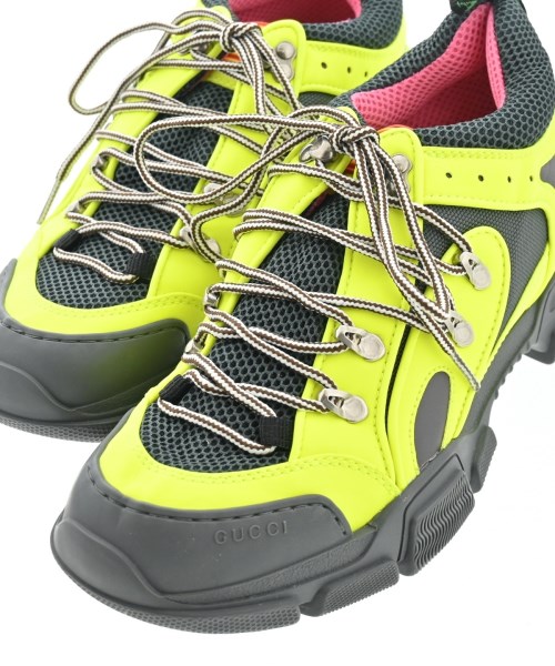 GUCCI（グッチ）スニーカー 黄 サイズ:UK6 1/2(25cm位) レディース/2200654270387