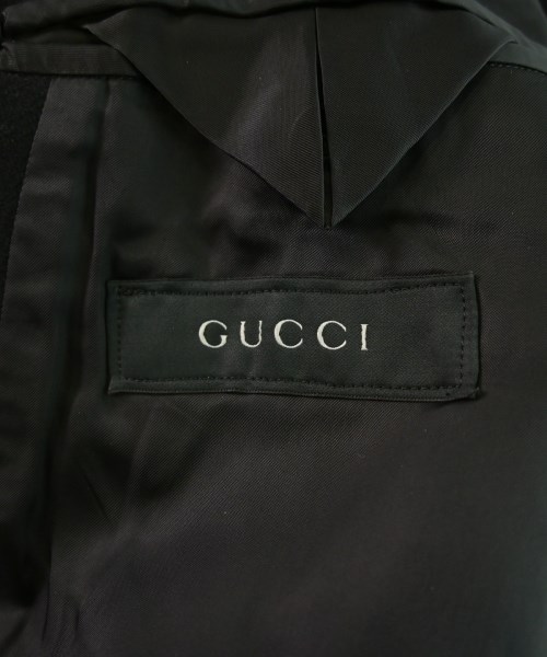 GUCCI（グッチ）チェスターコート 黒 サイズ:44(S位) メンズ/2200654511015