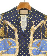 GUCCI（グッチ）ブラウス 紺 サイズ:42(M位) レディース/2200702235023