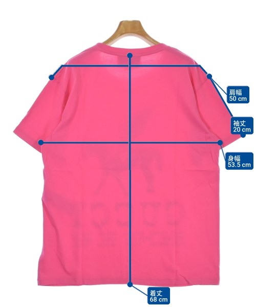 GUCCI（グッチ）Tシャツ・カットソー ピンク サイズ:F レディース/2200700832507