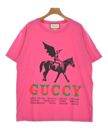 GUCCI（グッチ）Tシャツ・カットソー ピンク サイズ:F レディース