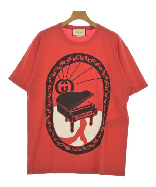GUCCI(グッチ)Tシャツ・カットソー 赤 サイズ:L/2200700832514