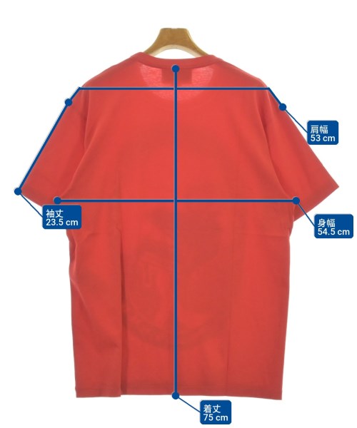 GUCCI（グッチ）Tシャツ・カットソー 赤 サイズ:L メンズ/2200700832514