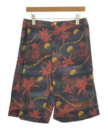 GUCCI グッチ ショートパンツ M 茶 【古着】【中古】【送料無料】 GUCCI（グッチ）ショートパンツ 紺 サイズ:46(M位) メンズ