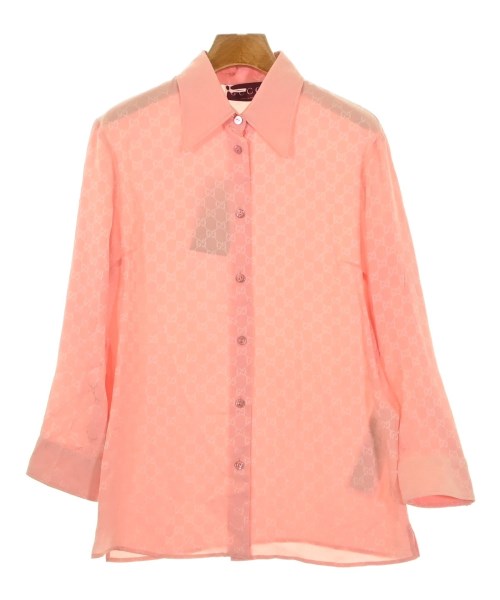 GUCCI(グッチ)ブラウス ピンク サイズ:36(XS位)/2200700894154