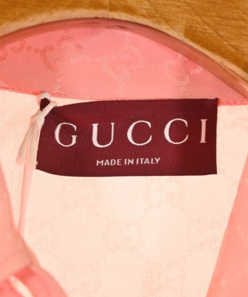 GUCCI（グッチ）ブラウス ピンク サイズ:36(XS位) レディース/2200700894154
