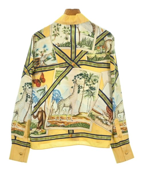GUCCI（グッチ）ブラウス 黄 サイズ:36(XS位) レディース/2200700894161